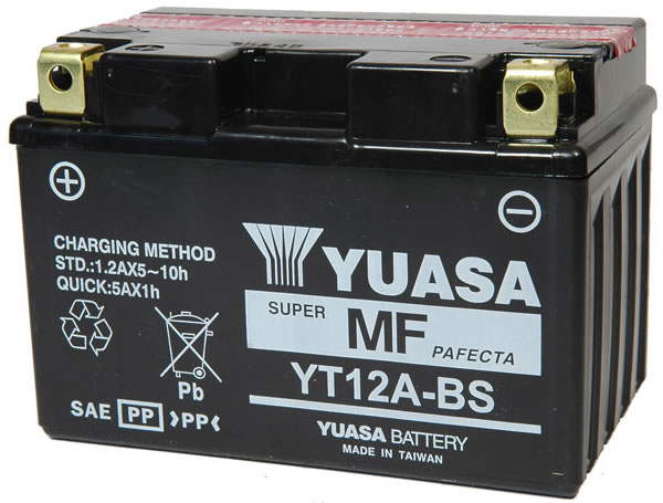 Batería para Motos Yuasa YT12A-BS